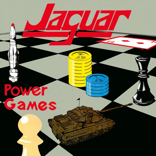 Jaguar - Power Games (1LP Red & Silver Vinyl)