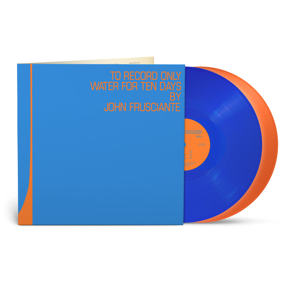 To Only Record Water For Ten Days - RSD 2026 (2LP Blue & Orange Vinyl)