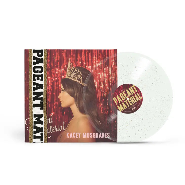 Kacey Musgroves - Pageant Material (10 Year Anniversary) (1LP Clear Gold Glitter Vinyl)