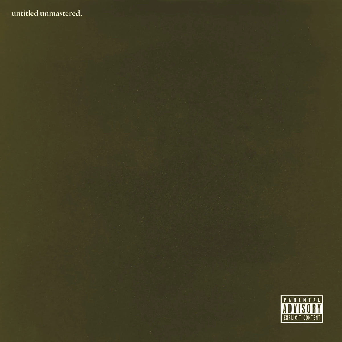 Kendrick Lamar - Untitled Unmasterd (1LP)