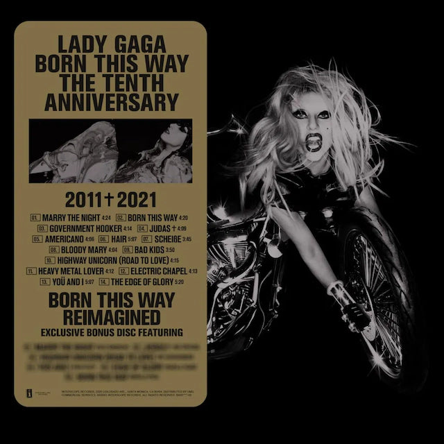 Lady Gaga - Born This Way The Tenth Anniversary Edition (3LP)