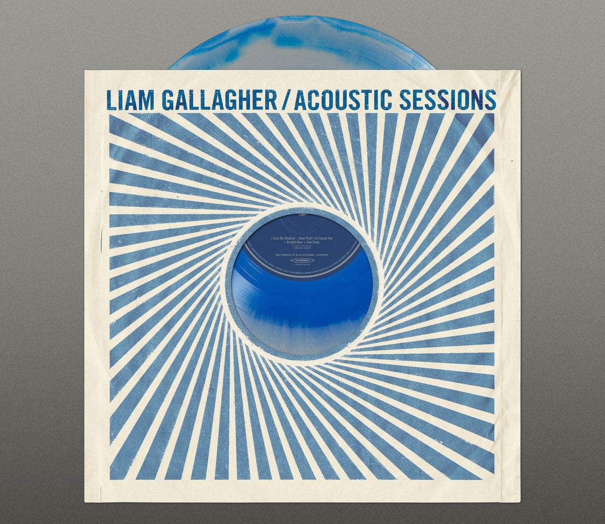 Liam Gallagher - Acoustic Sessions - RSD 2025 (1LP Blue & White Vinyl)