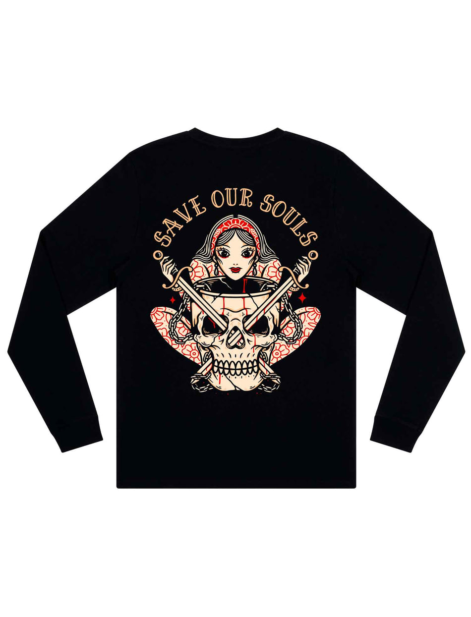 The Beautiful People Long Sleeve T-Shirt - Save Our Souls Clothing