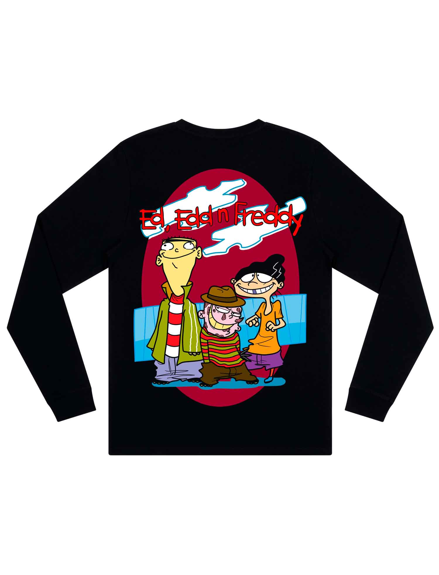 Ed, Edd & Freddy Long Sleeve T-Shirt - Save Our Souls Clothing