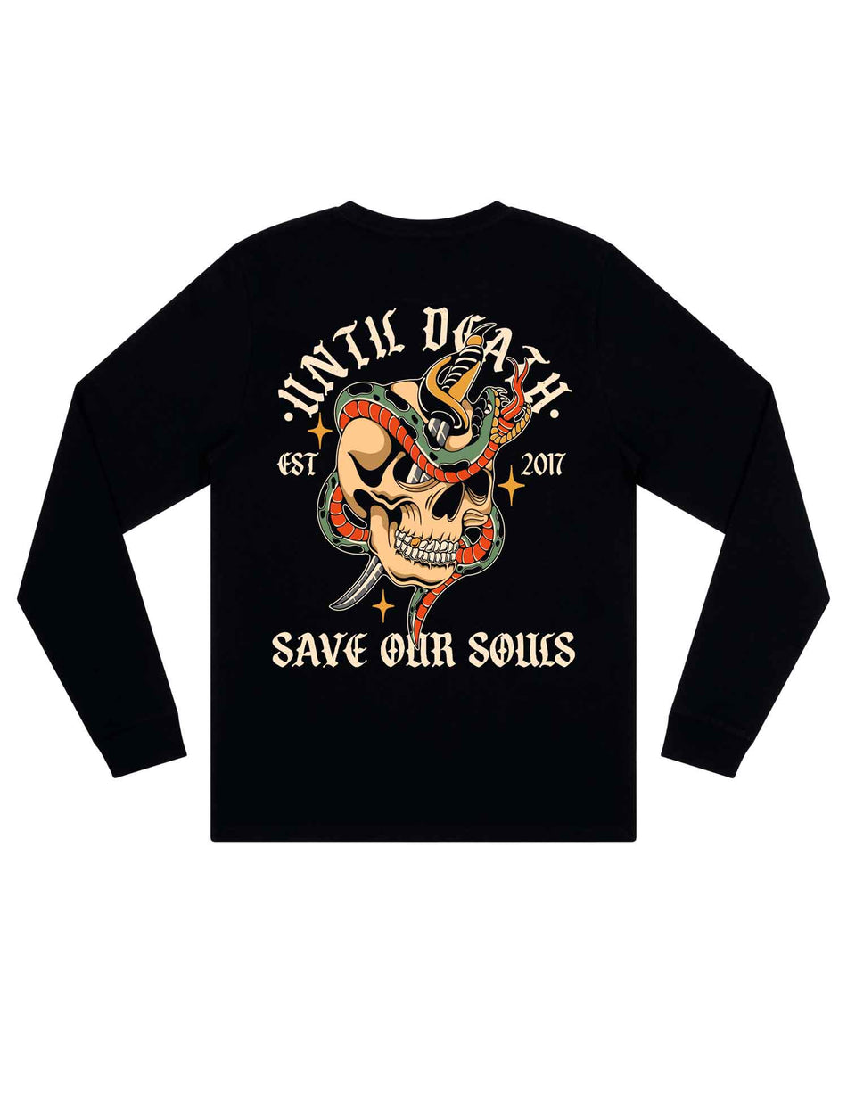 Until Death Long Sleeve T-Shirt - Save Our Souls Clothing