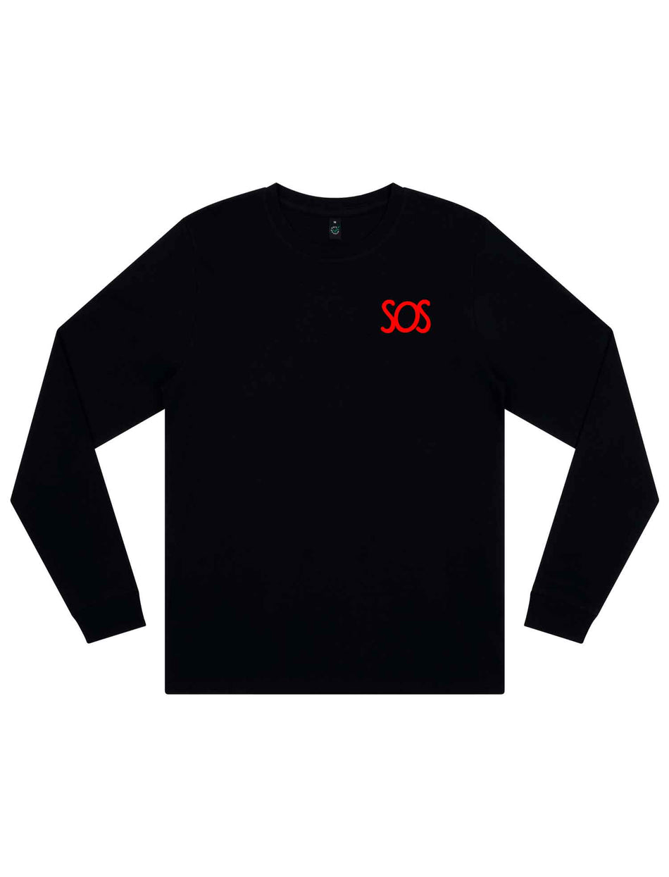 Ed, Edd & Freddy Long Sleeve T-Shirt - Save Our Souls Clothing