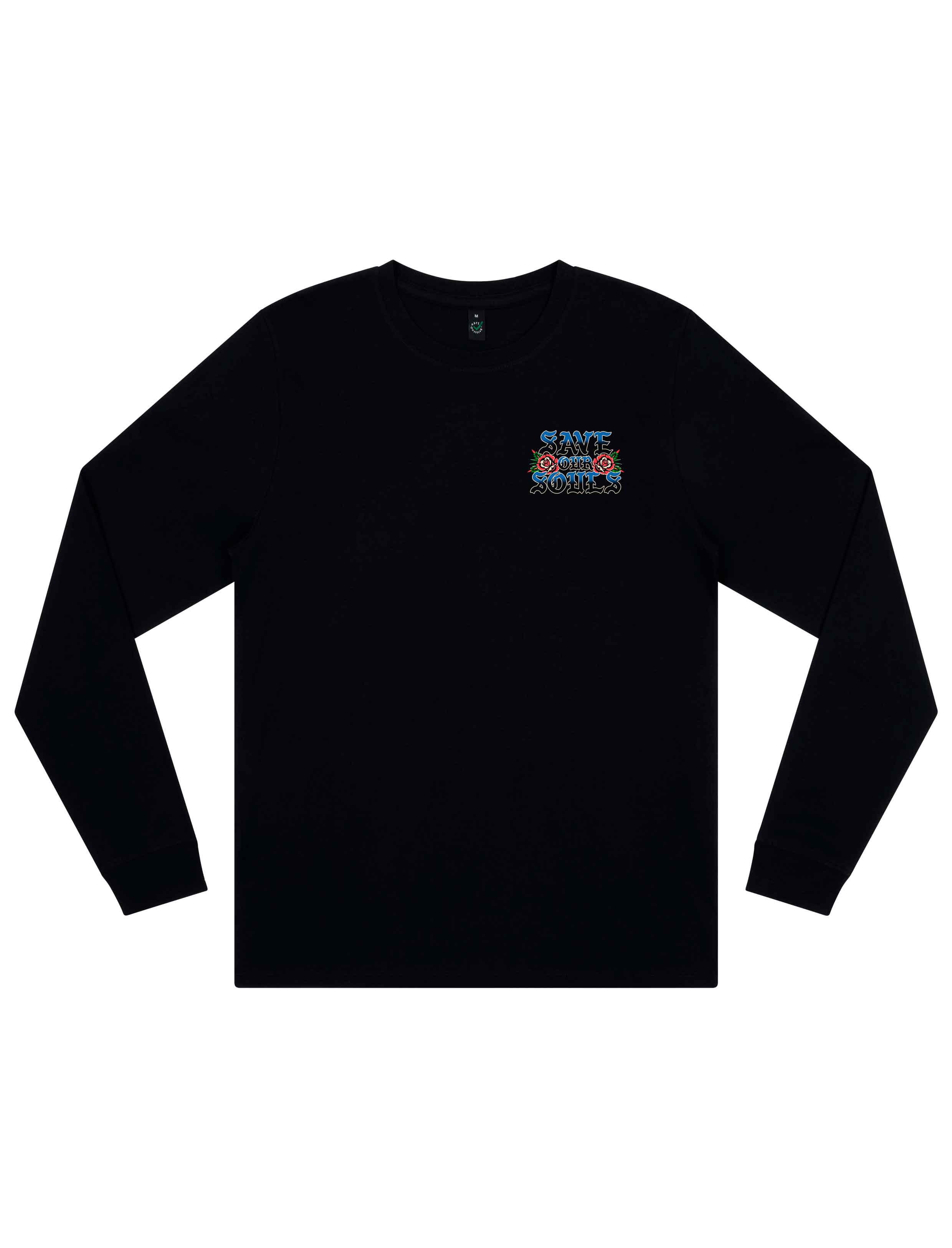 Death On Wax Long Sleeve T-Shirt - Save Our Souls Clothing
