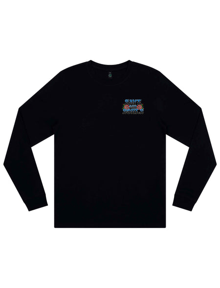 Death On Wax Long Sleeve T-Shirt - Save Our Souls Clothing