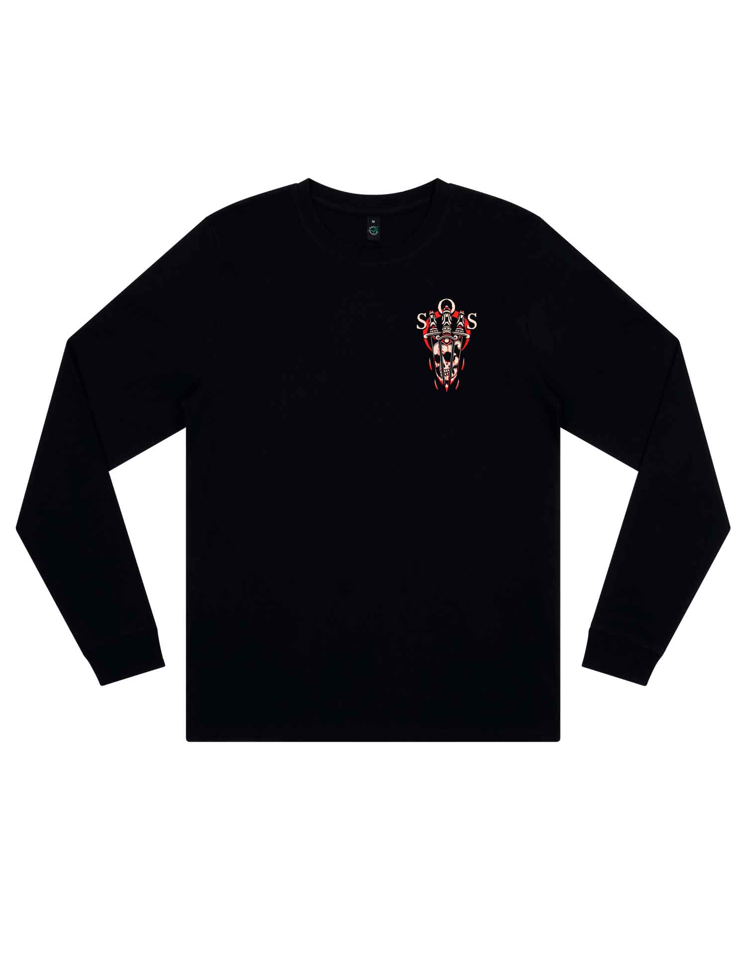 Dagger Long Sleeve T-Shirt - Save Our Souls Clothing