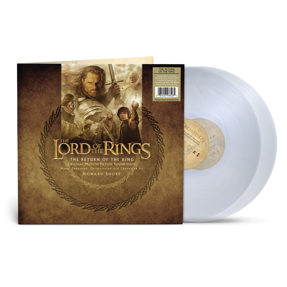 The Lord Of The Rings: Return Of The King (Original Motion Picture Soundtrack) (2LP Palantir Clear Vinyl)