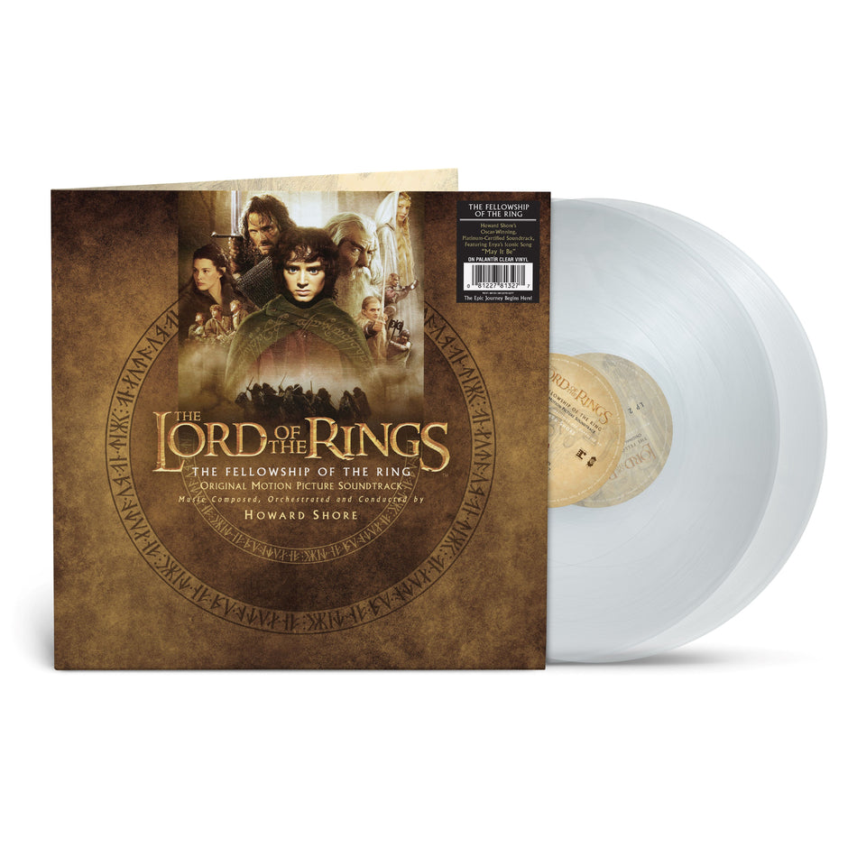 The Lord Of The Rings: Fellowship Of The Rings (Original Motion Picture Soundtrack) (2LP Palantir Clear Vinyl)