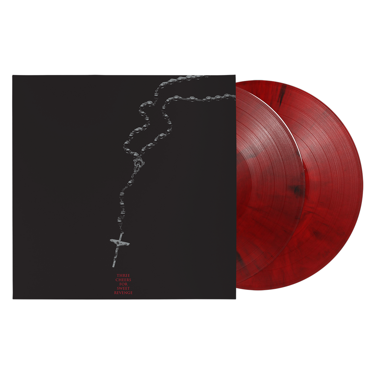 My Chemical Romance - Three Cheers For Sweet Revenge - Deluxe (2LP Red & Black Marble Vinyl)