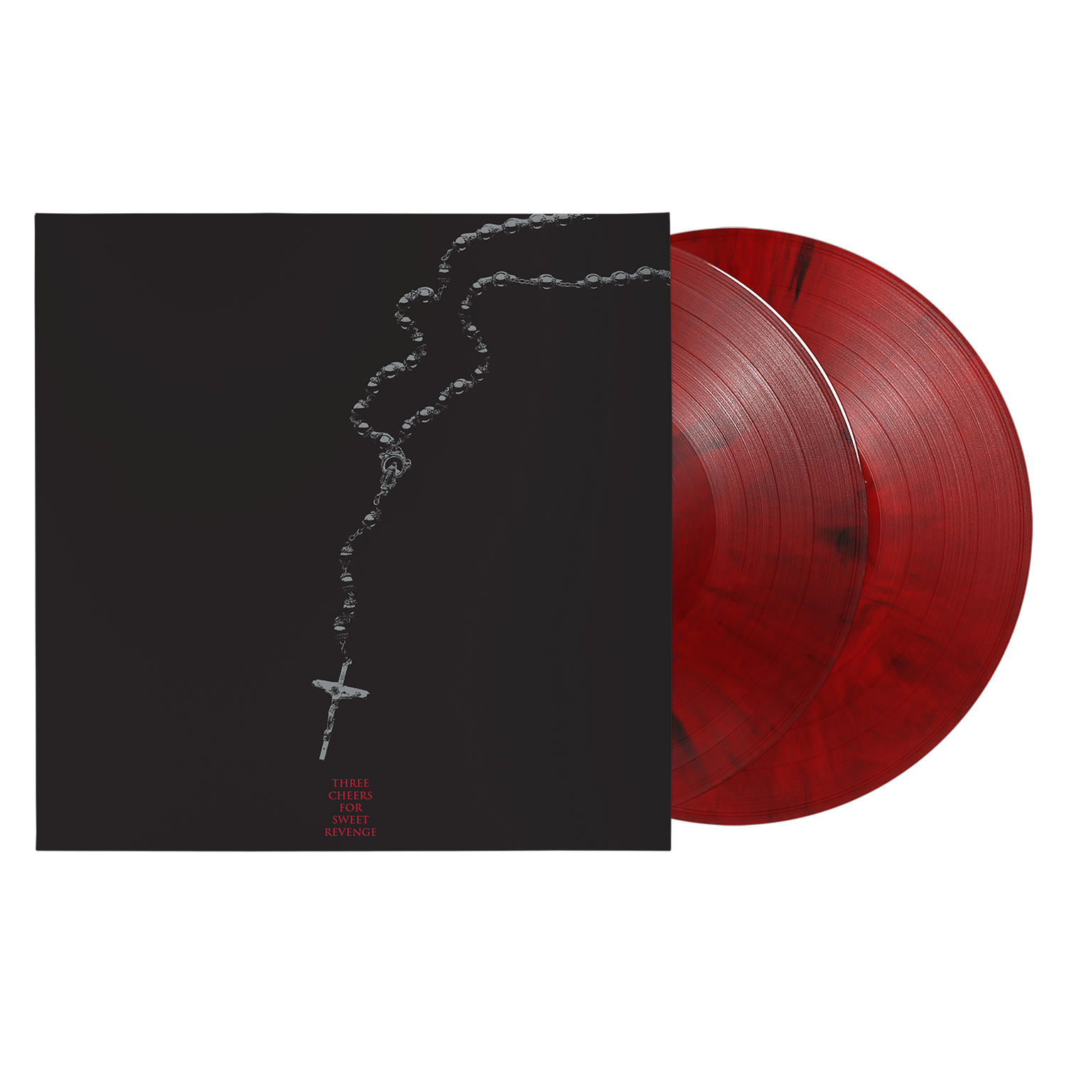 My Chemical Romance - Three Cheers For Sweet Revenge - Deluxe (2LP Red & Black Marble Vinyl)