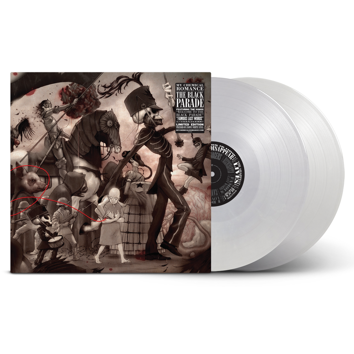 My Chemical Romance - The Black Parade (2LP Snowy White Vinyl)