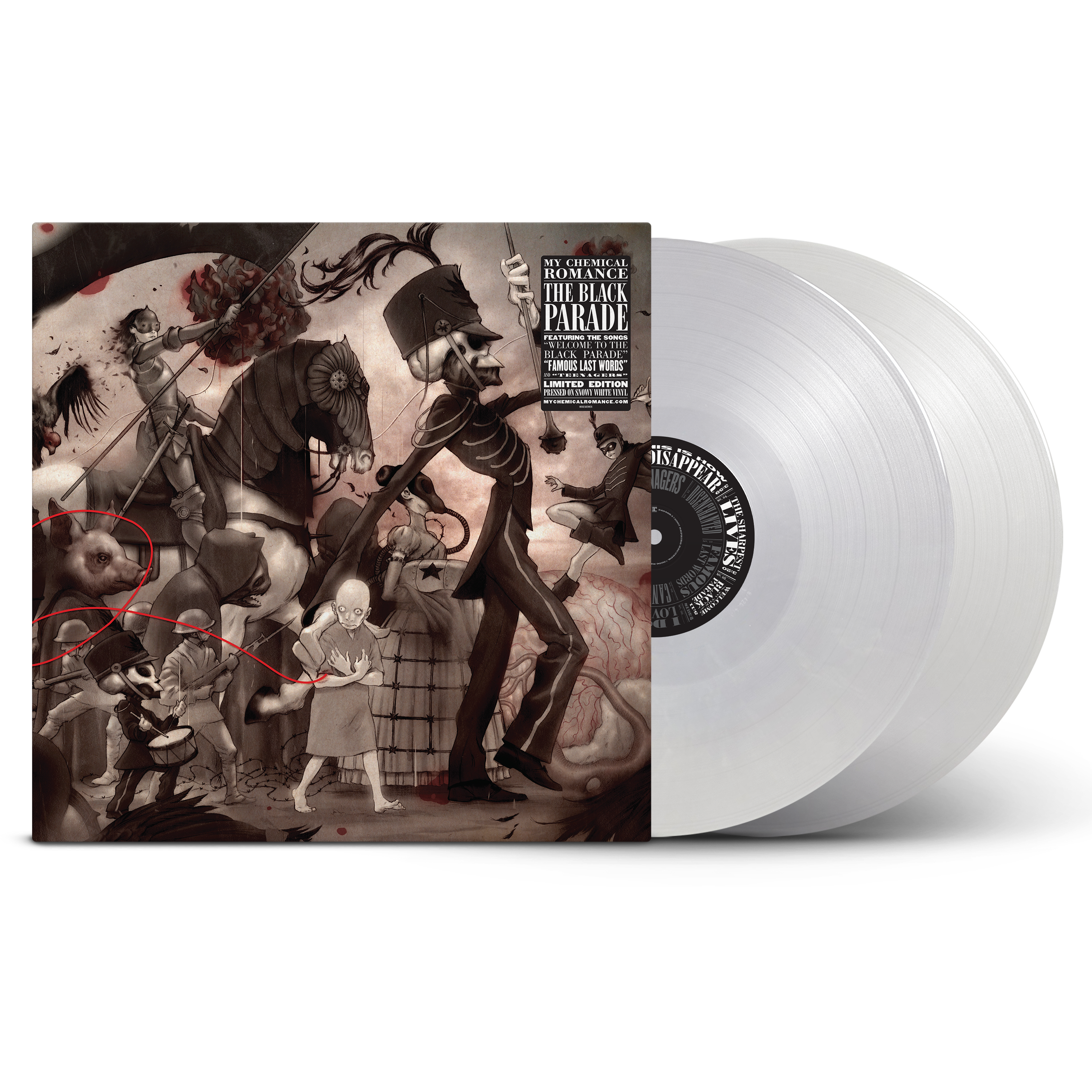 My Chemical Romance - The Black Parade (2LP Snowy White Vinyl)