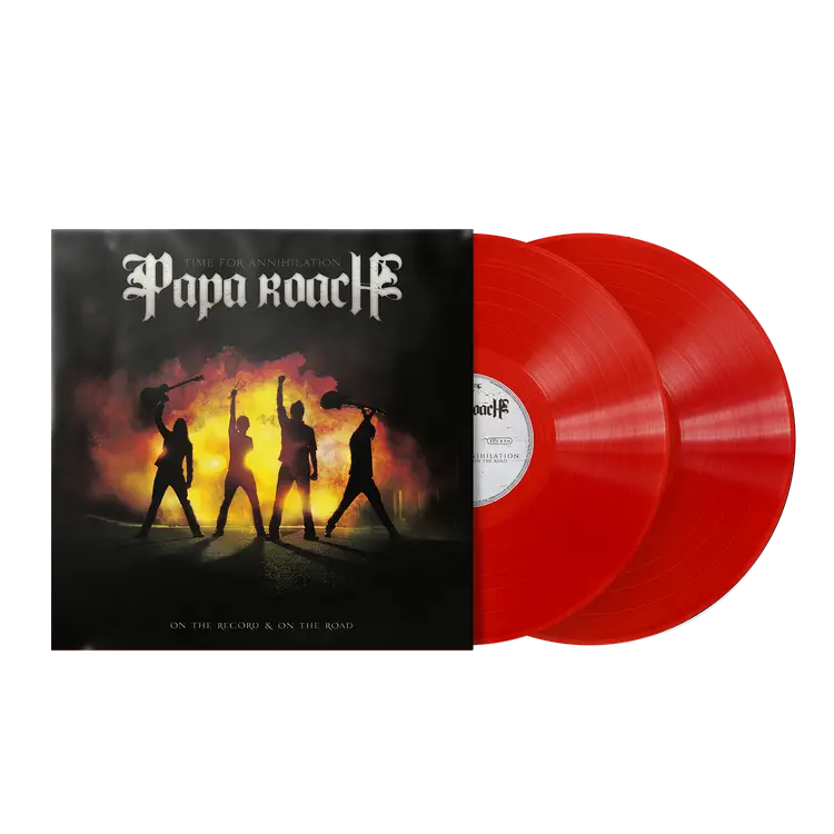 Papa Roach - Time For Annihilation: On The Record And On The Road (2LP Red Vinyl)