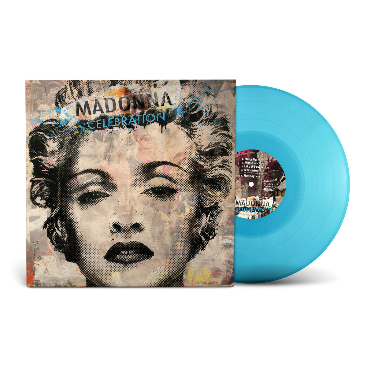 Madonna - Celebration (1LP sparent Blue Vinyl)
