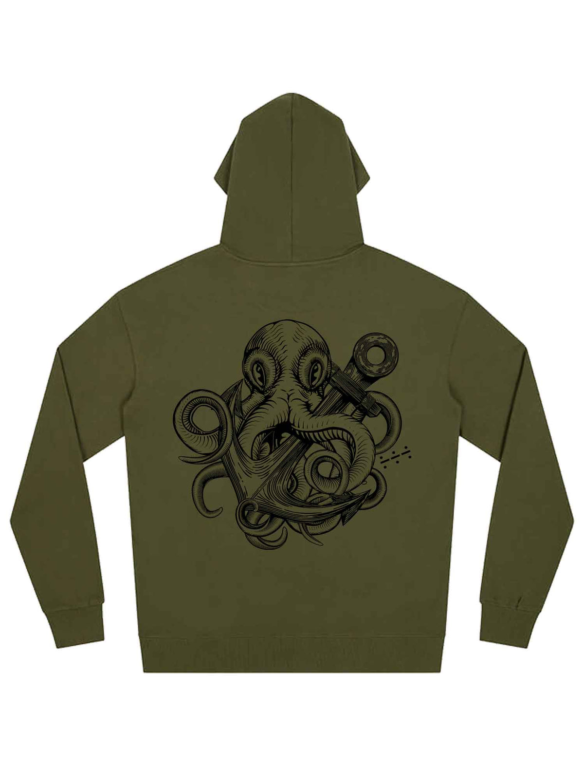 Military Kraken Hoodie - Limited Edition - Save Our Souls Clothing