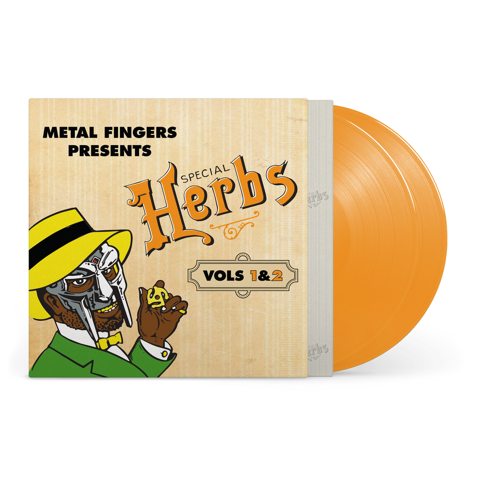 MF DOOM - Special Herbs Vol. 1 & 2 (1LP Mustard Yellow Vinyl)