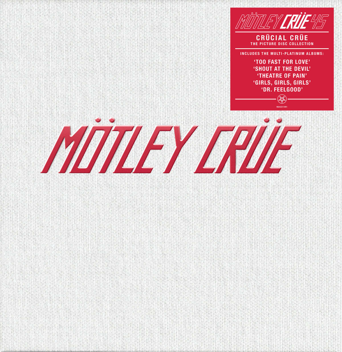 Motley Crue - Crucial Crue (45th Anniversary LP Box Set) (5LP Picture Disc)