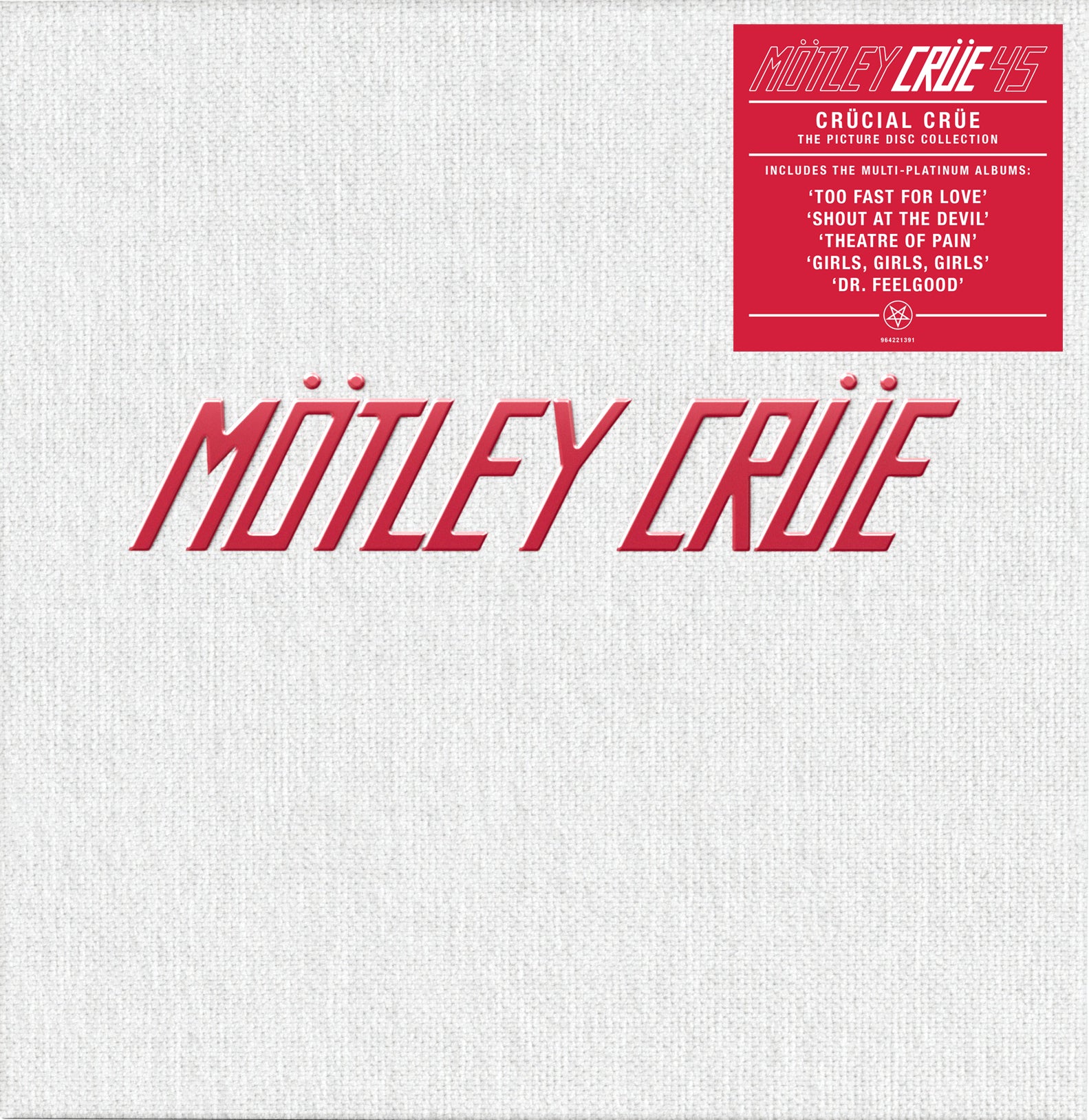 Motley Crue - Crucial Crue (45th Anniversary LP Box Set) (5LP Picture Disc)