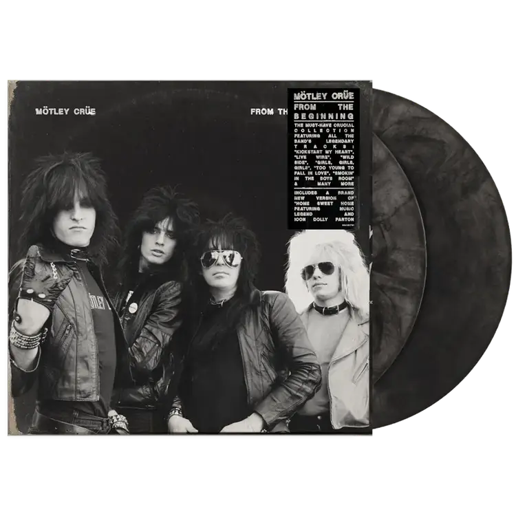 Motley Crue - From The Beginning (2LP Marble Black Vinyl)