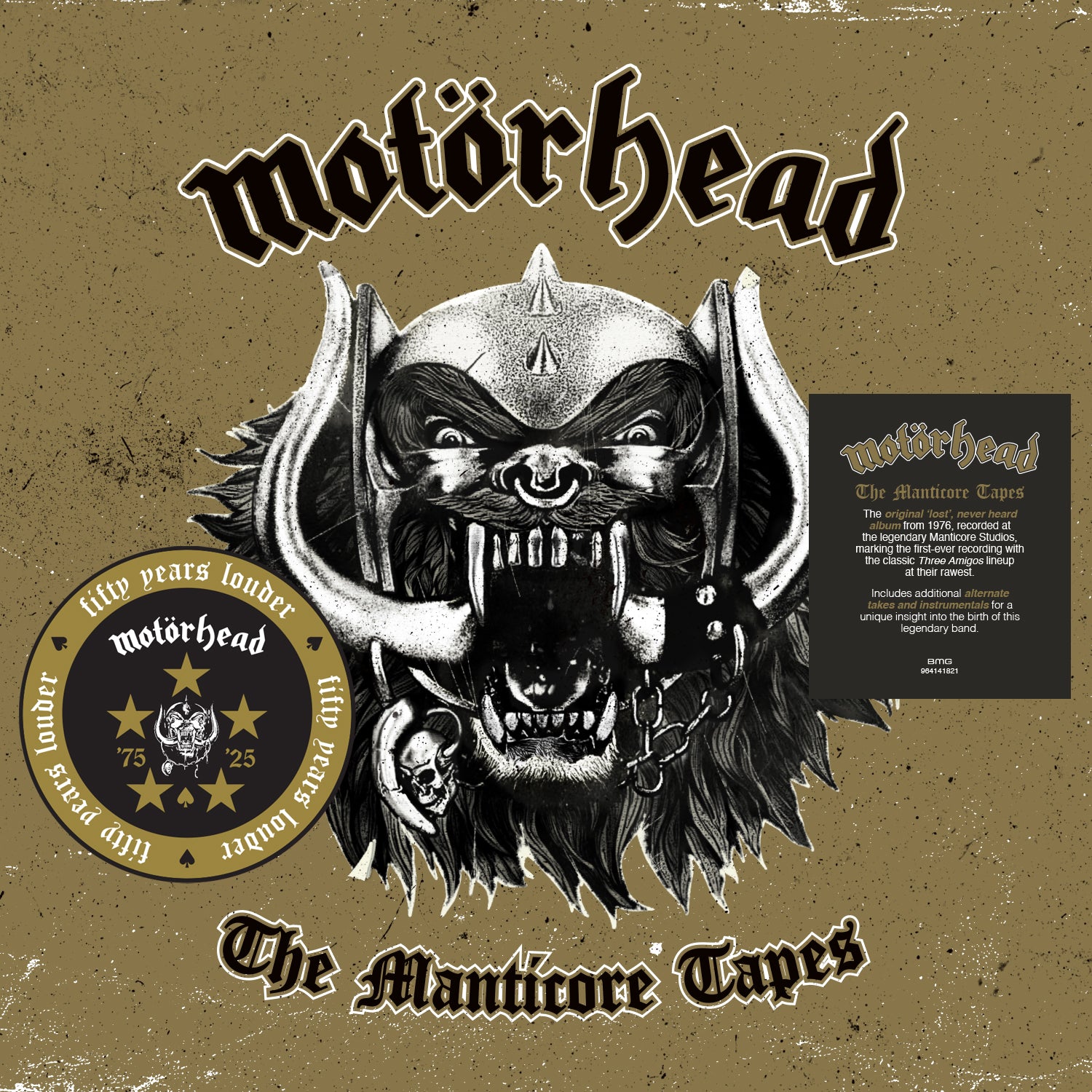 Motorhead - The Manticore Tapes (1LP)