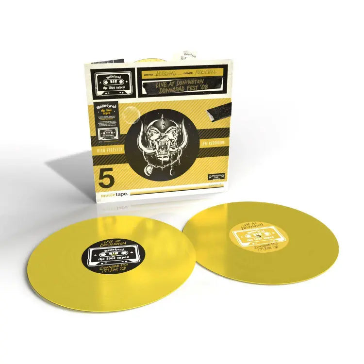 Motorhead - The Lost Tapes Vol 5 (Live At Donnington 2008) (2LP Yellow Vinyl)