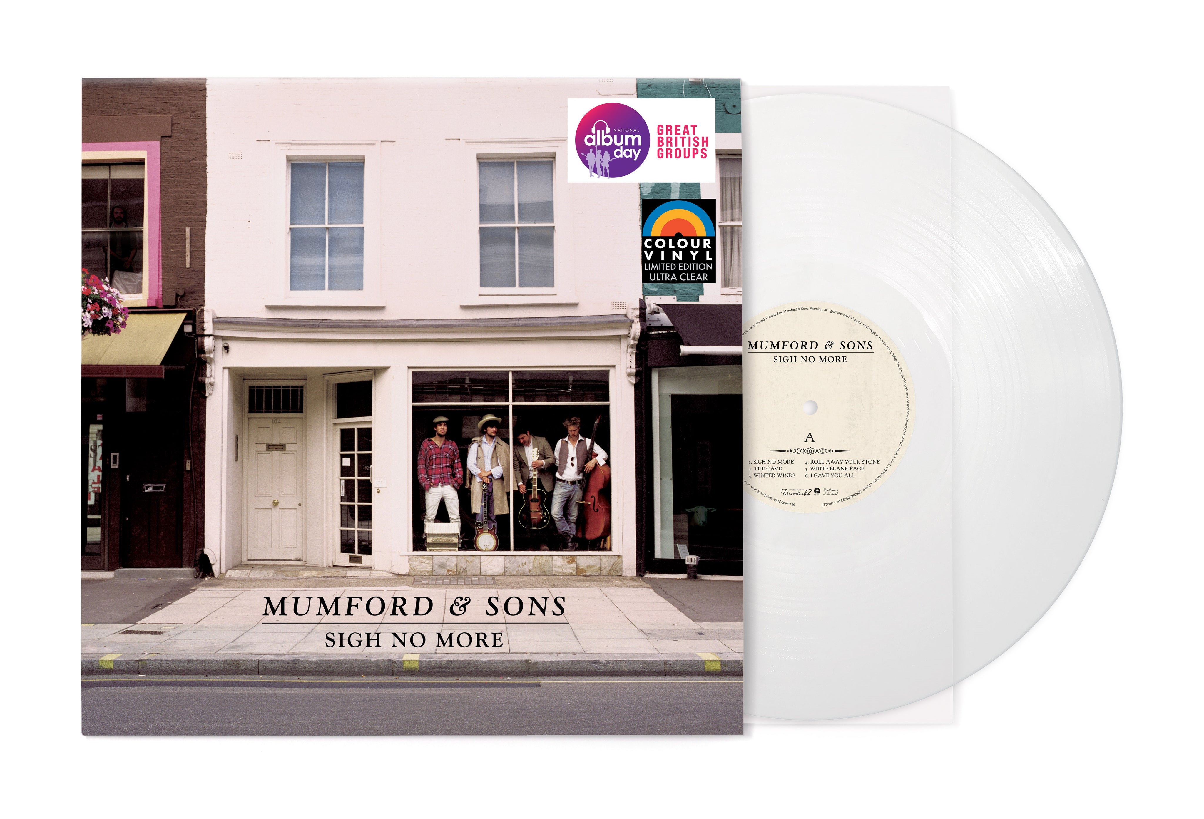 Mumford & Sons - Sigh No More - NAD 2024 (1LP Clear Vinyl)