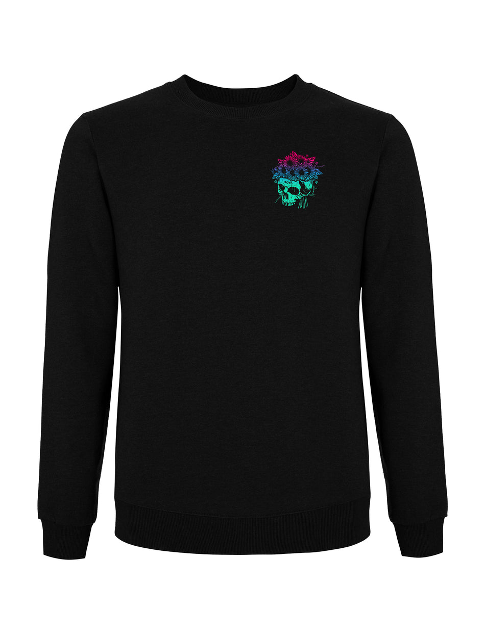 Neon Skull Sweatshirt - Save Our Souls Clothing