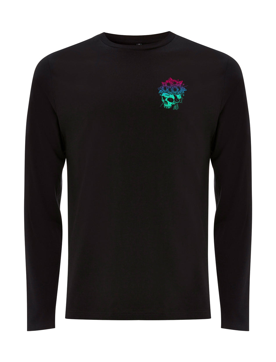 Neon Skull Long Sleeve T-Shirt - Save Our Souls Clothing