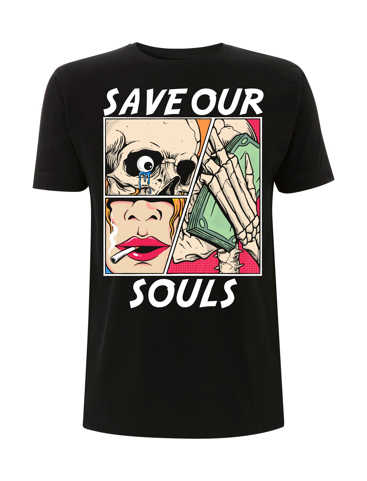 Not A Bad Life T-Shirt - Save Our Souls Records