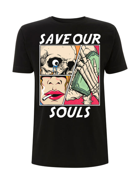 Not A Bad Life T-Shirt - Save Our Souls Records