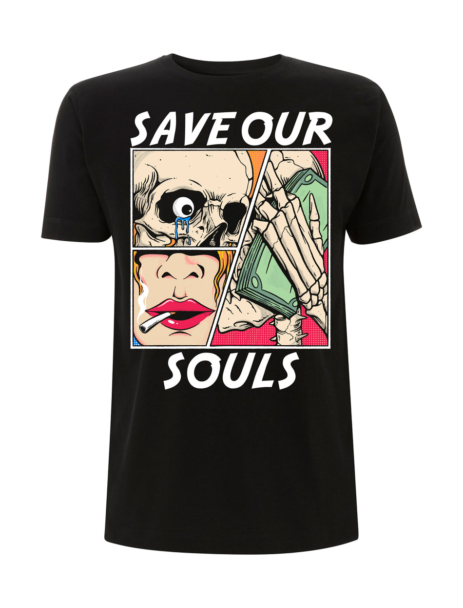 Not A Bad Life T-Shirt - Save Our Souls Records
