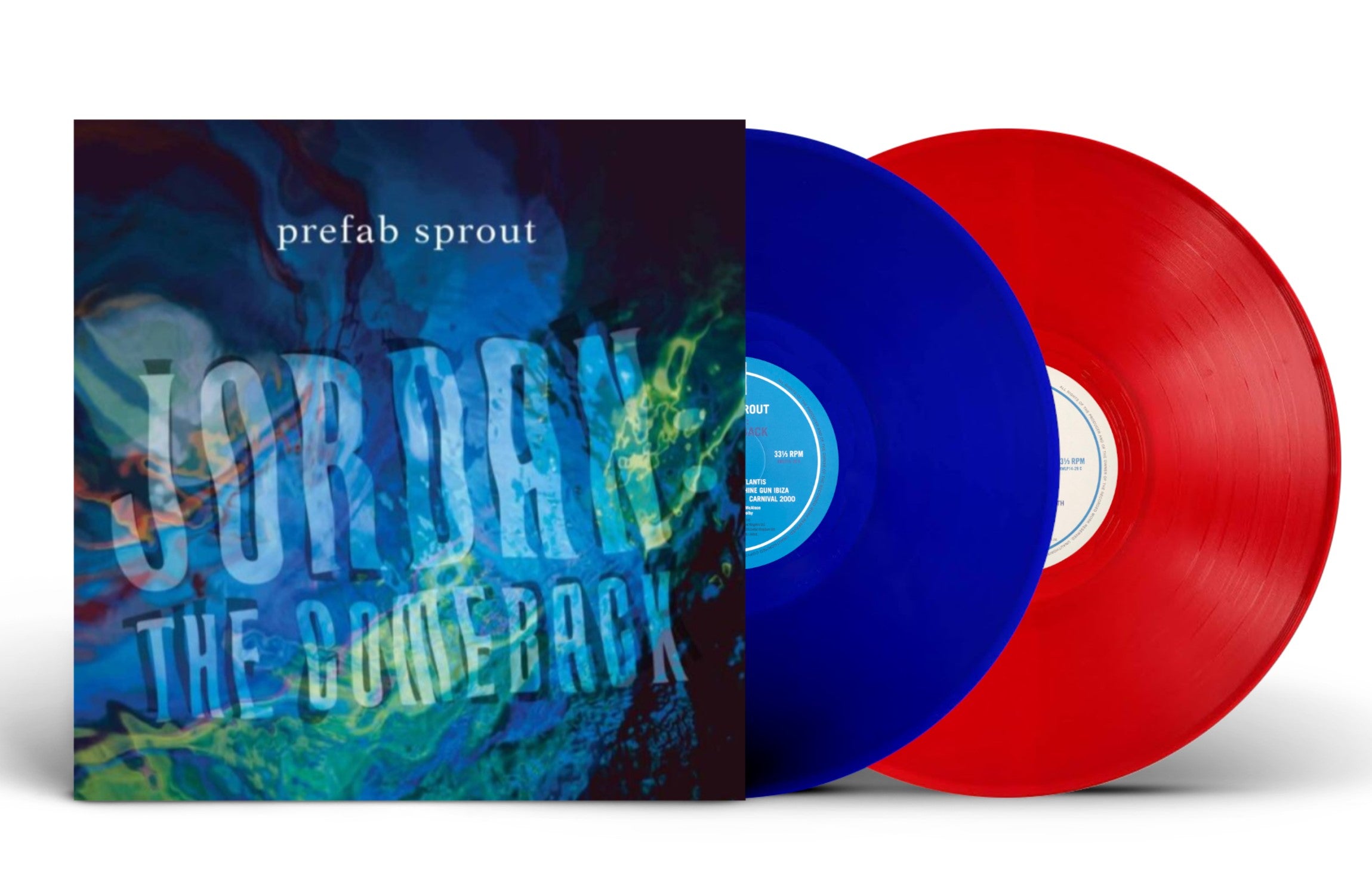 Prefab Sprout - Jordan: The Comeback - NAD 2024 (2LP Blue & Red Vinyl)