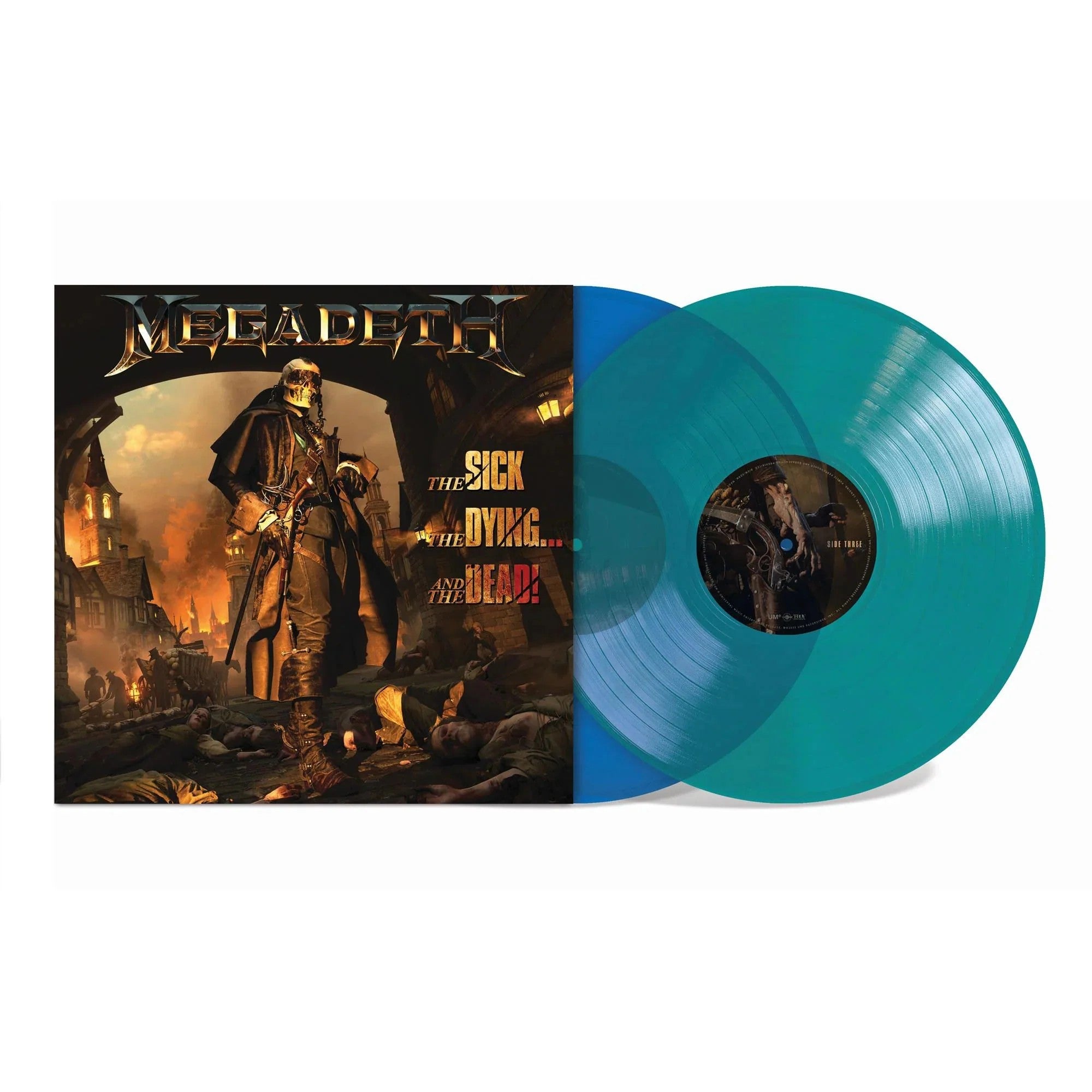 Megadeth - The Sick, The Dying And The Dead (2LP Blue & Green Vinyl) (National Album Day 2025)