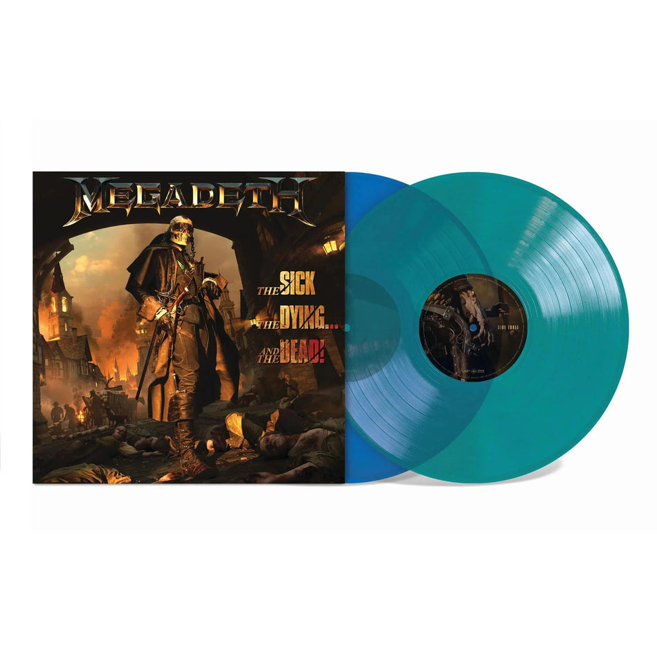 Megadeth - The Sick, The Dying And The Dead (2LP Blue & Green Vinyl) (National Album Day 2025)