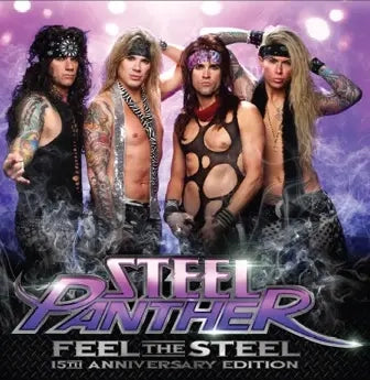 Steel Panther - Feel The Steel 15 (1LP Purple Marble Vinyl)