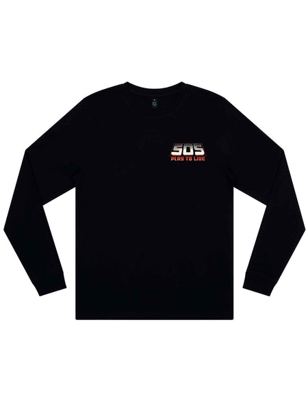 Play To Live Long Sleeve T-Shirt - Save Our Souls Clothing