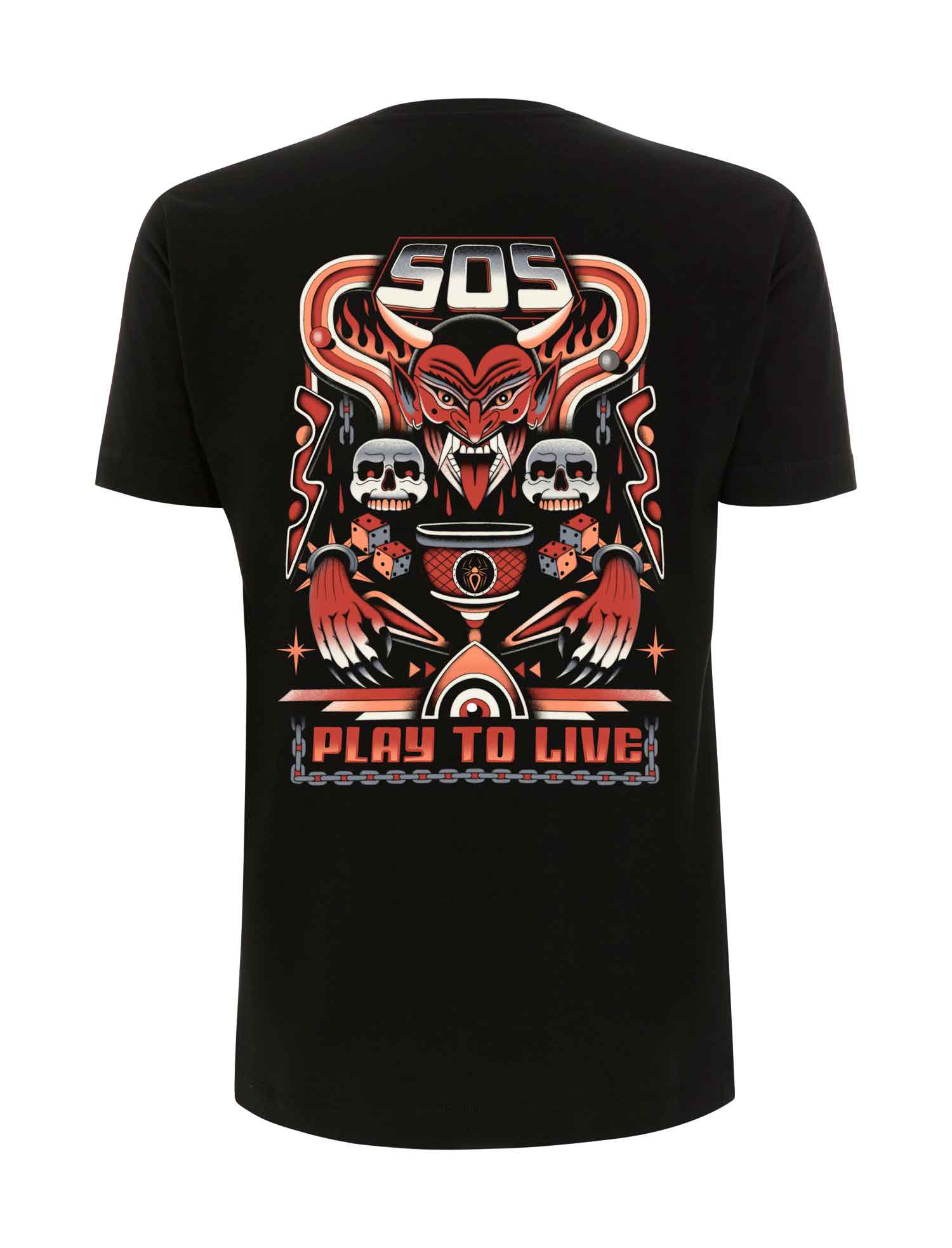 Play To Live T-Shirt - Save Our Souls Clothing