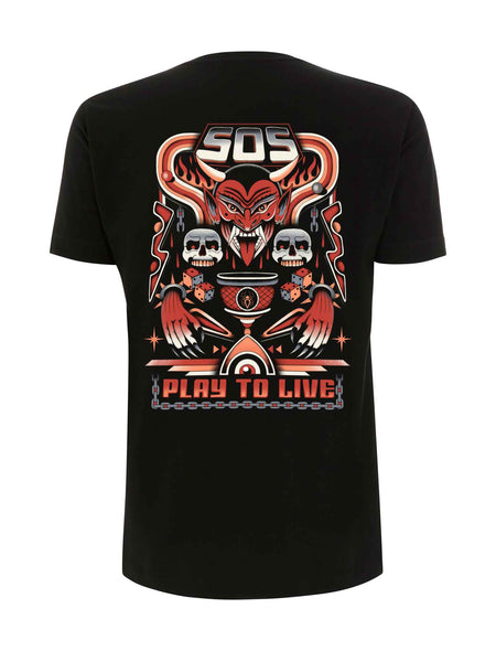 Play To Live T-Shirt - Save Our Souls Clothing
