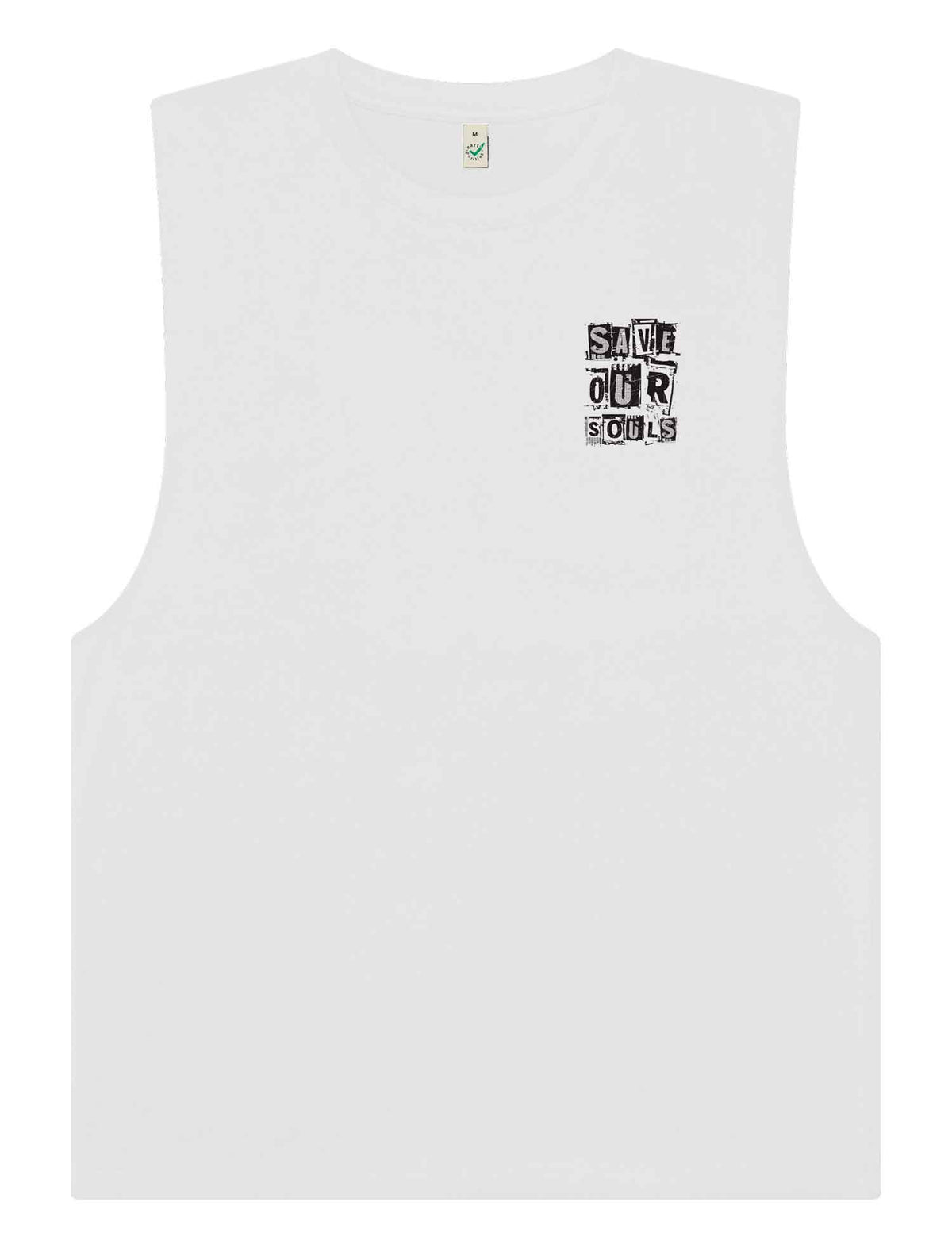 Punk Skull Sleeveless T-Shirt - Save Our Souls Clothing