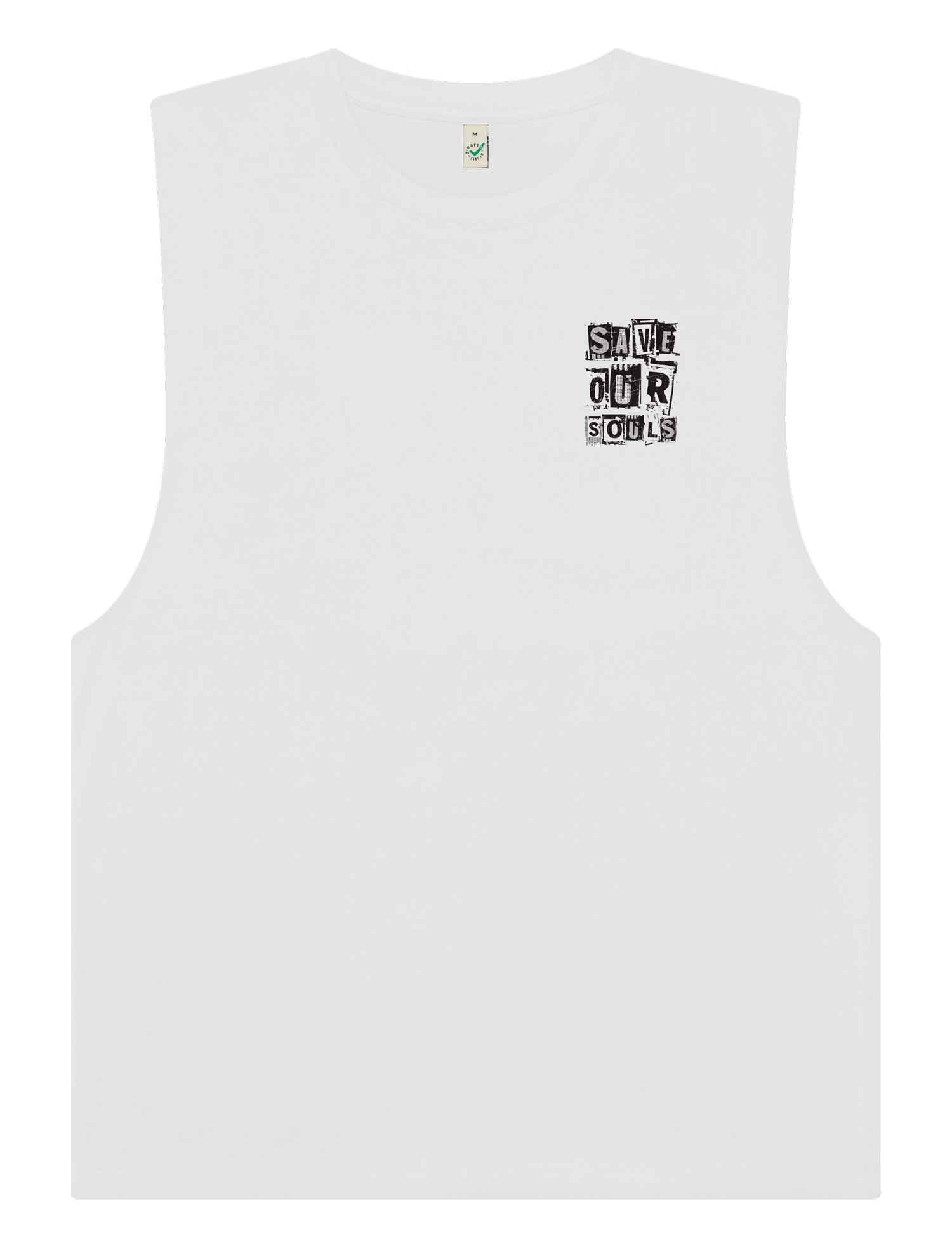 Punk Skull Sleeveless T-Shirt - Save Our Souls Clothing