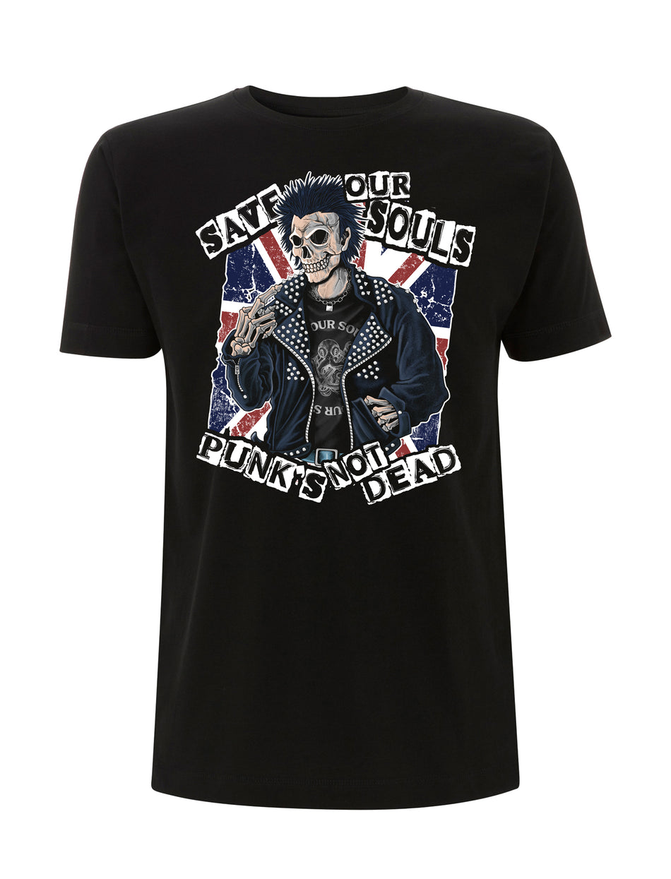 Punk's Not Dead T-Shirt - Save Our Souls Clothing