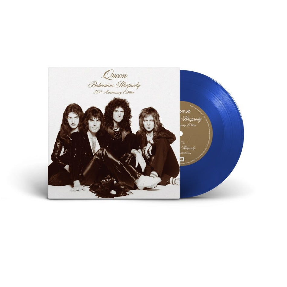 Queen  - Bohemian Rhapsody (7" Translucent Blue Vinyl)