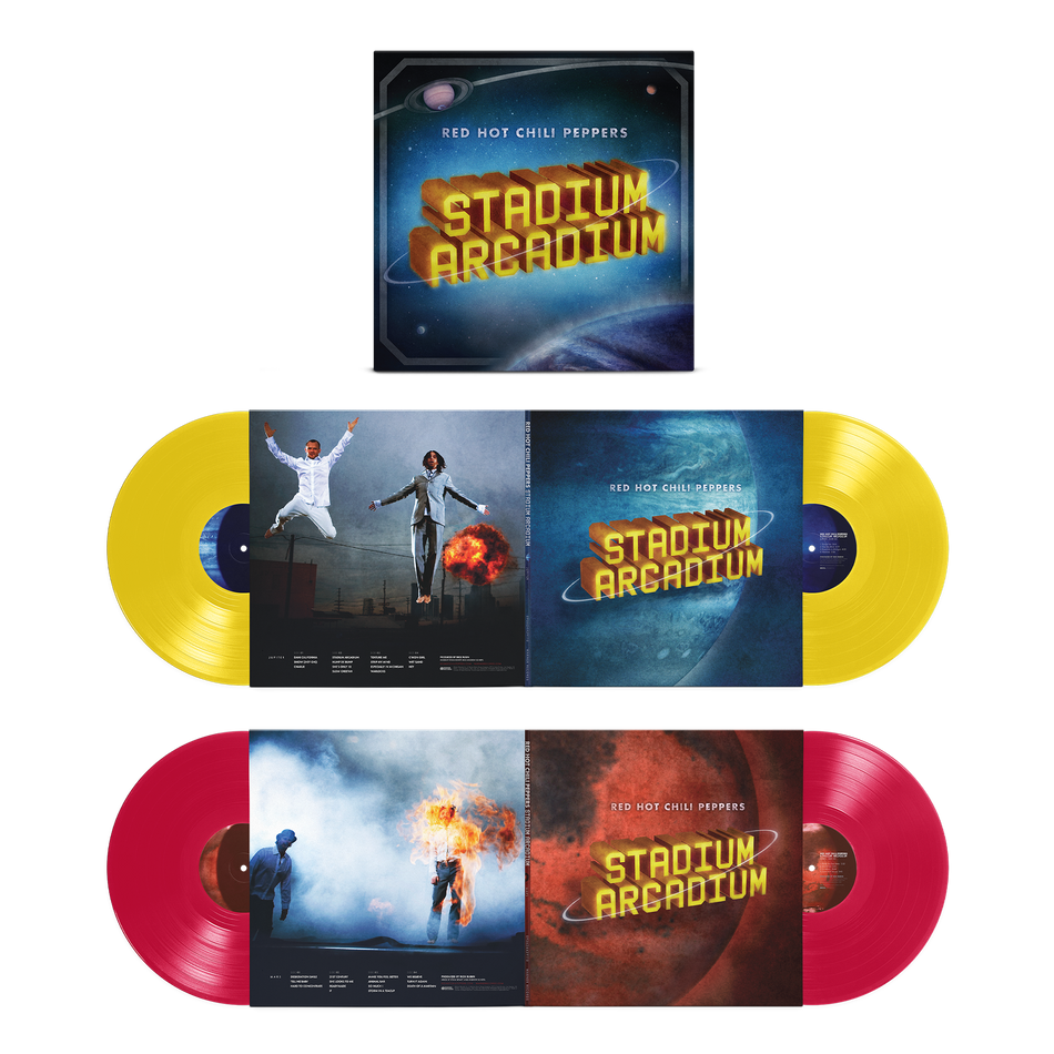 Stadium Arcadium (20th Anniversary) (4LP Canary Yellow & Apple Red Vinyl)