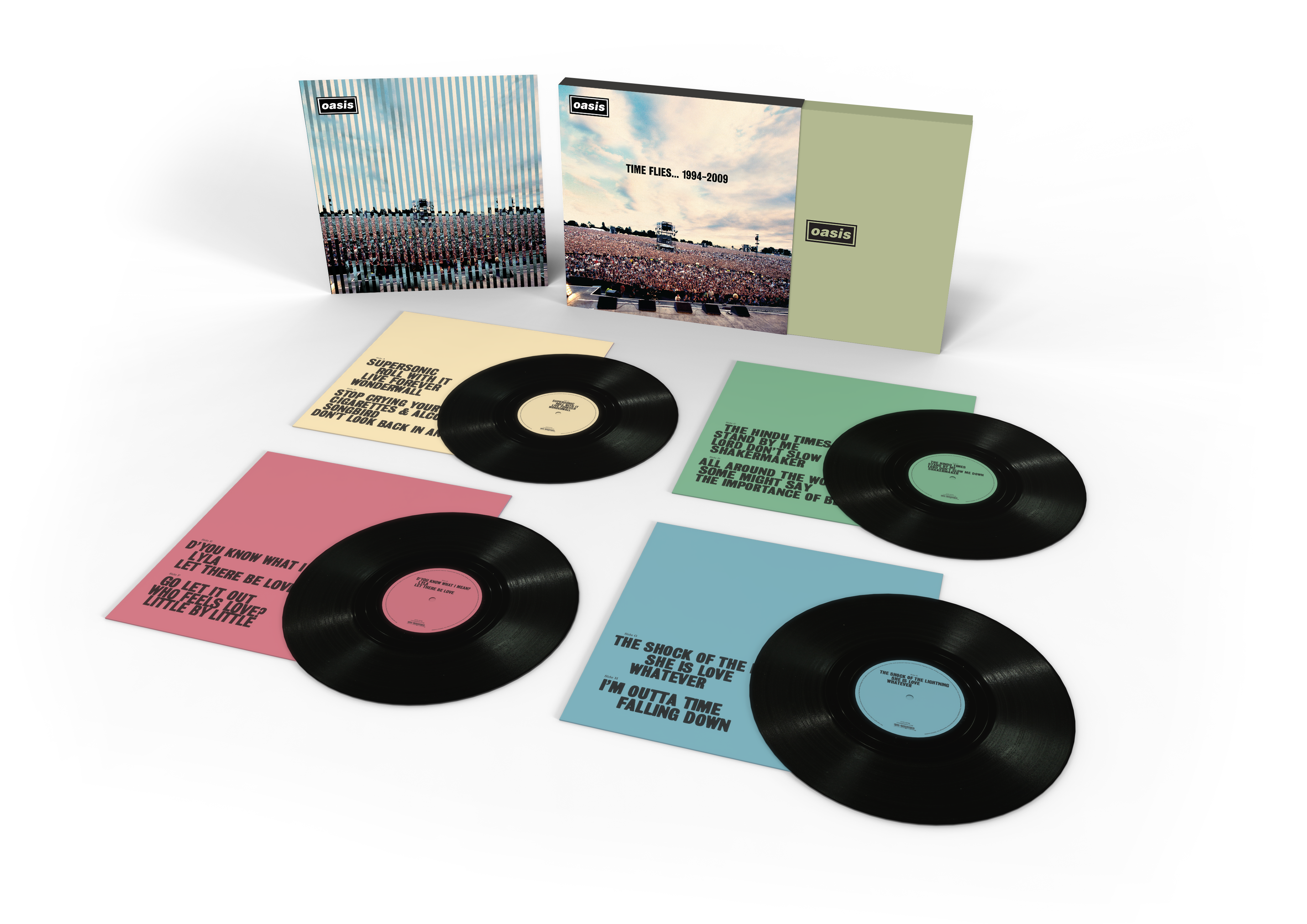 Oasis - Time Flies... (1994 - 2009) (Remastered) (4LP)