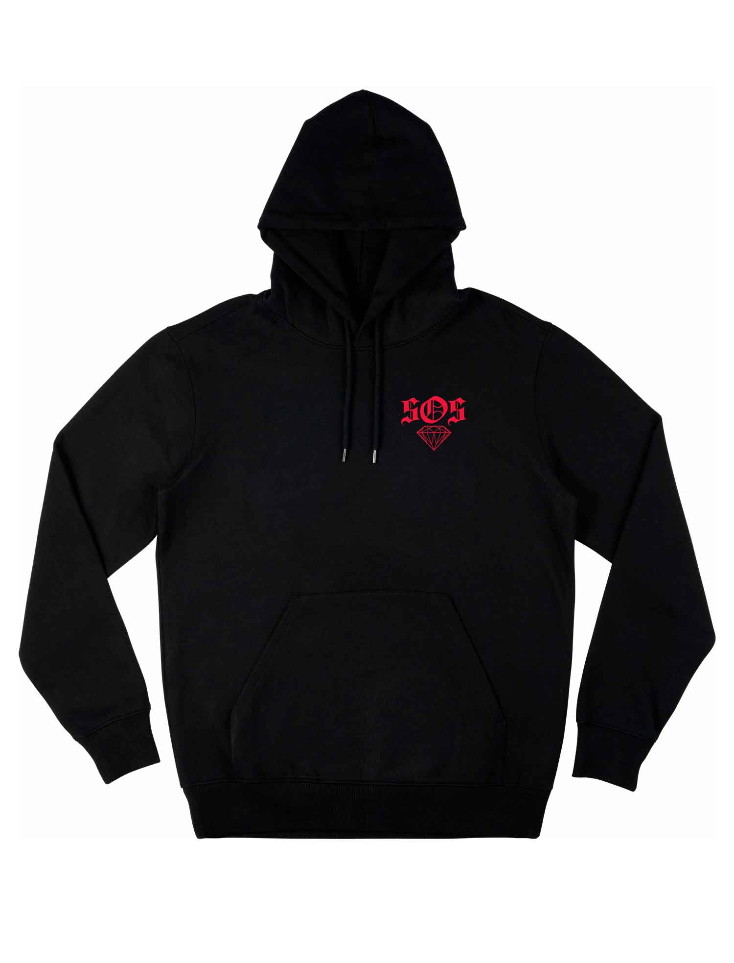 Red Skull Hoodie - Save Our Souls Clothing