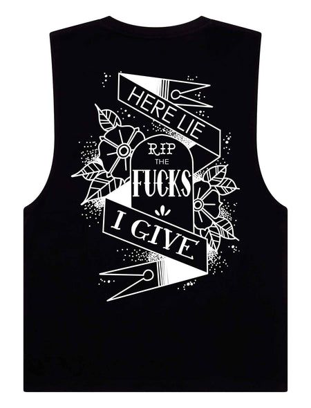 Rest In Peace Sleeveless T-Shirt - Save Our Souls Clothing