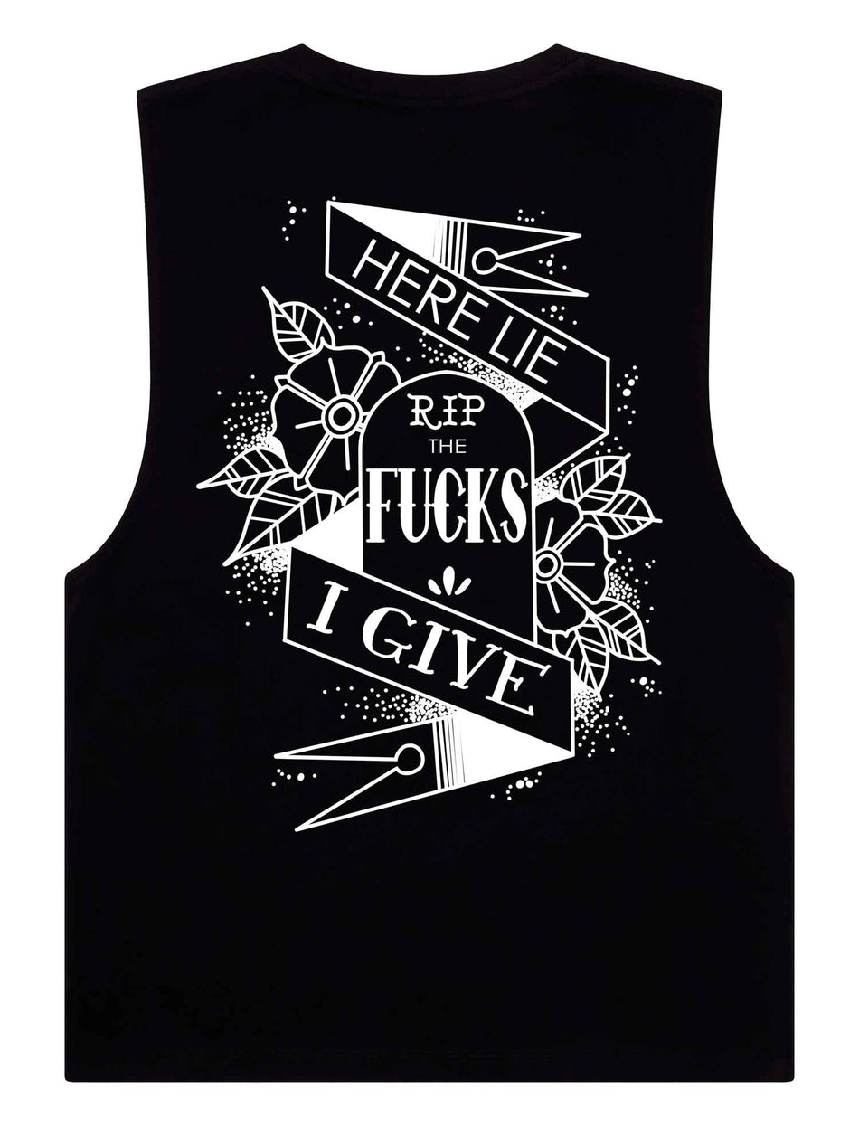 Rest In Peace Sleeveless T-Shirt - Save Our Souls Clothing